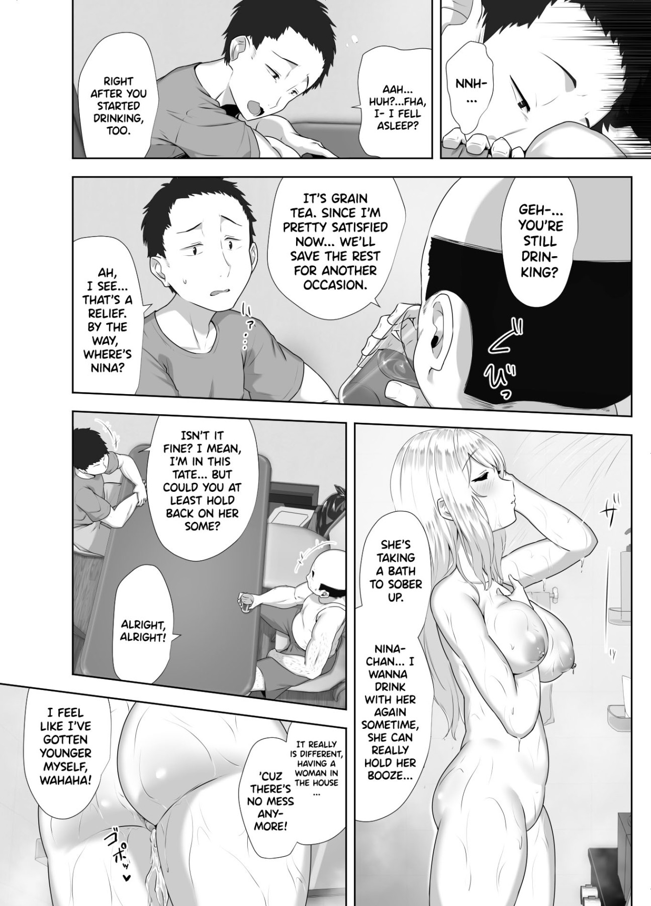 Hentai Manga Comic-There's No Way a Russian Could Lose to a Japanese Person In Drinking, Right?-Read-35